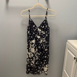 American Eagle Outfitters Blue and White Sun Dress